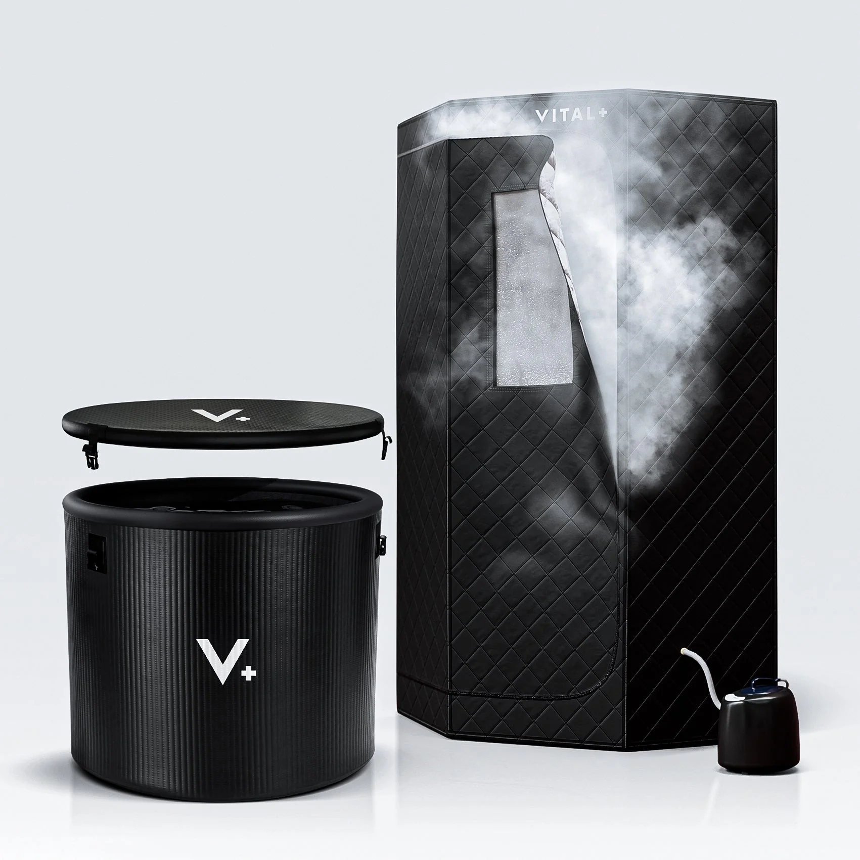 Ice Bath Barrel + SaunaPod Bundle
