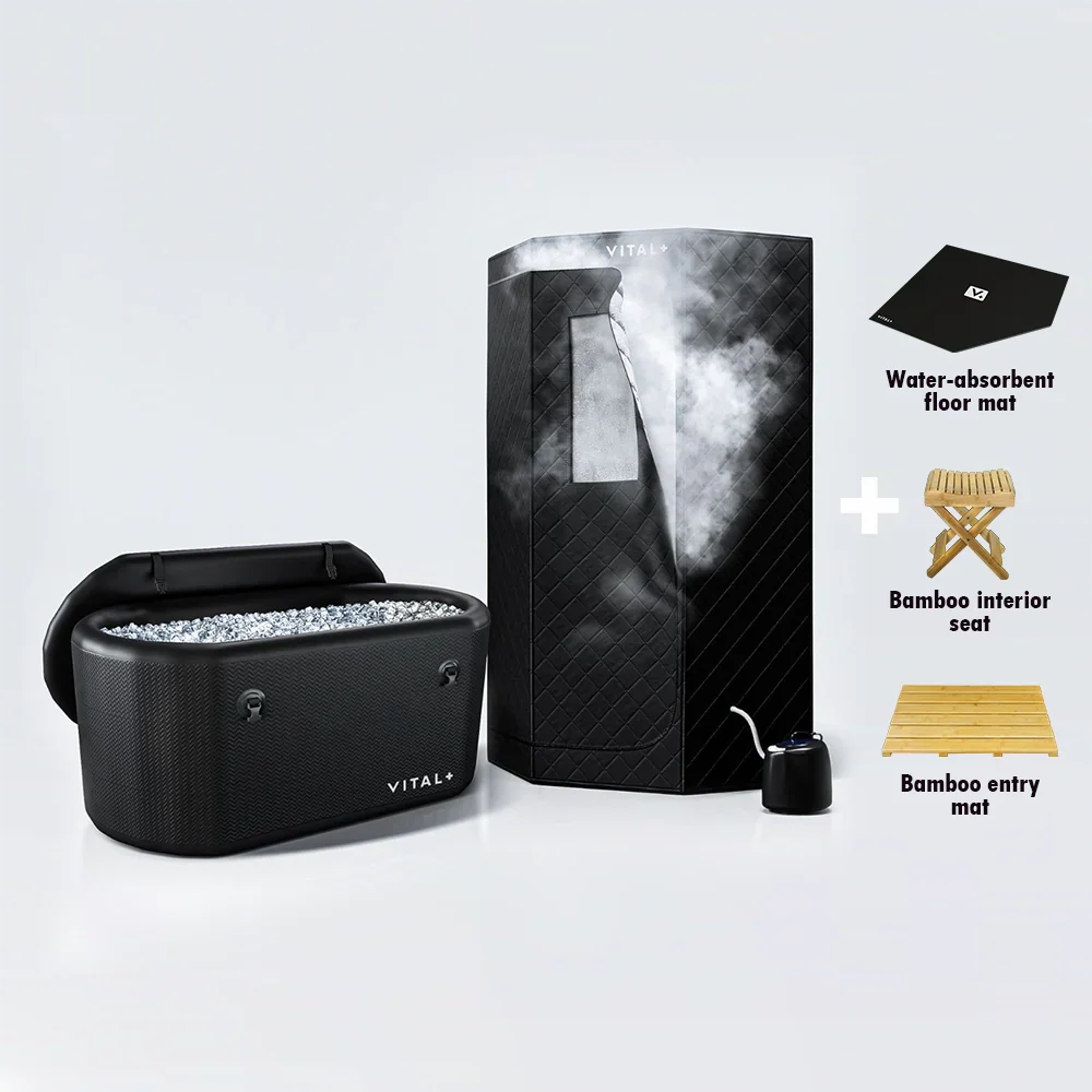 Ice Bath pro + Sauna Bundle