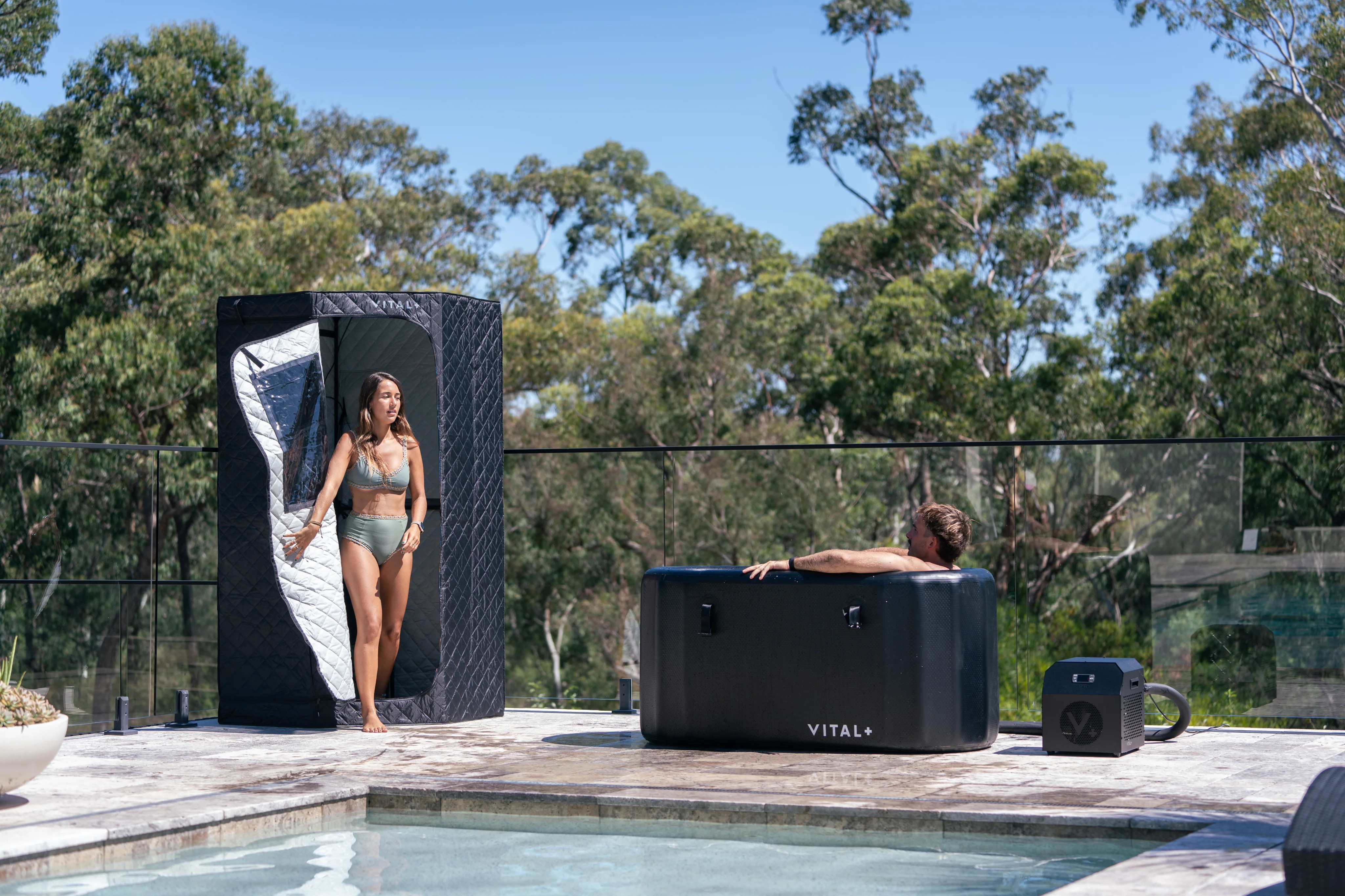 Sauna Infrared + Ice Bath Pro - Image 2